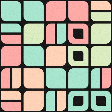 soyut geometrik model vektör çizimi