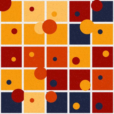 soyut geometrik model vektör çizimi