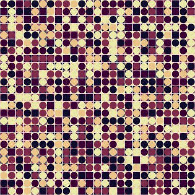 soyut geometrik model vektör çizimi