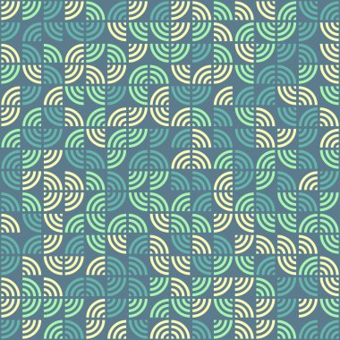 soyut geometrik model vektör çizimi