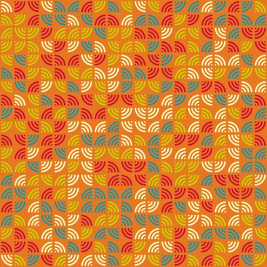 soyut geometrik model vektör çizimi