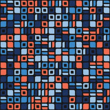 soyut geometrik model vektör çizimi