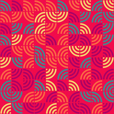 Soyut Geometrik Desen, Dijital Duvar Kağıdı