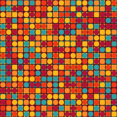 soyut geometrik model vektör çizimi