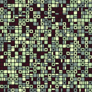soyut geometrik model vektör çizimi
