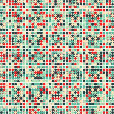 soyut geometrik model vektör çizimi