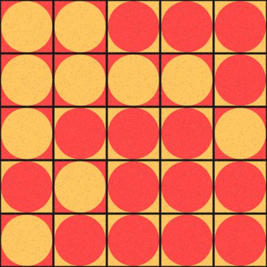 soyut geometrik model vektör çizimi