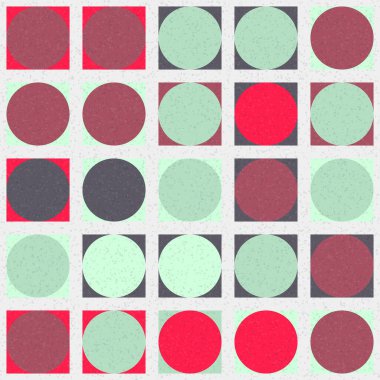 soyut geometrik model vektör çizimi