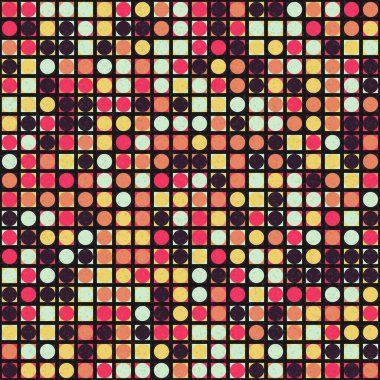 soyut geometrik model vektör çizimi