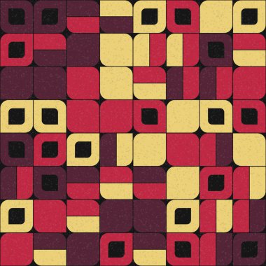 soyut geometrik model vektör çizimi