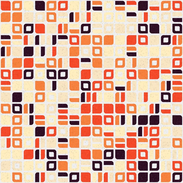 Abstrakte Farbe Geometrische Mosaik Muster Generative Computergestützte Kunst Illustration Nachahmung — Stockvektor