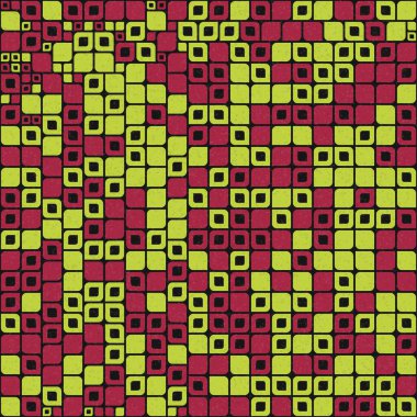 soyut geometrik model vektör çizimi