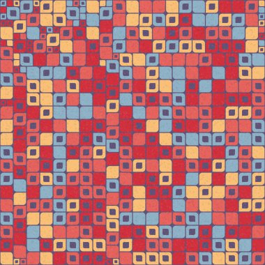 soyut geometrik model vektör çizimi