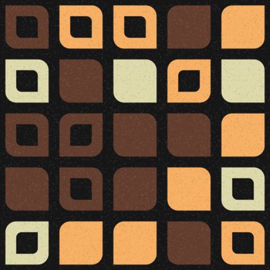 Soyut renk geometrik mozaik desen üretken hesaplama sanatı çizimi, fayans rengi parçalarının taklidi