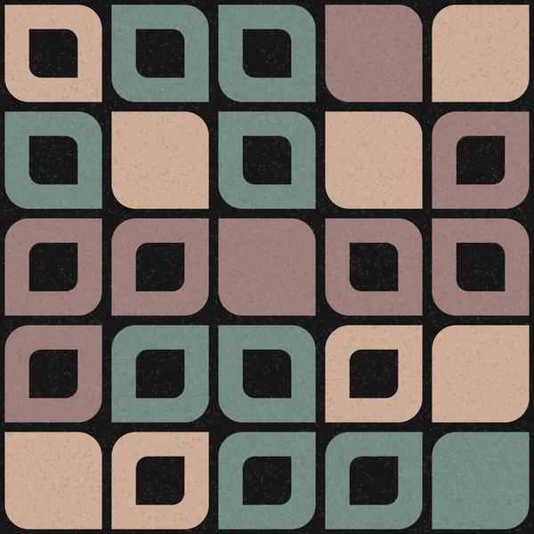 彩色几何马赛克图形生成计算艺术图解 瓷砖彩色件的仿制 — 图库矢量图片
