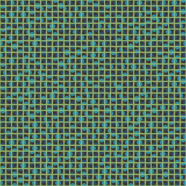 Soyut renk geometrik mozaik desen üretici hesaplama sanatı illüstrasyonu, fayans renk parçalarının taklit edilmesi