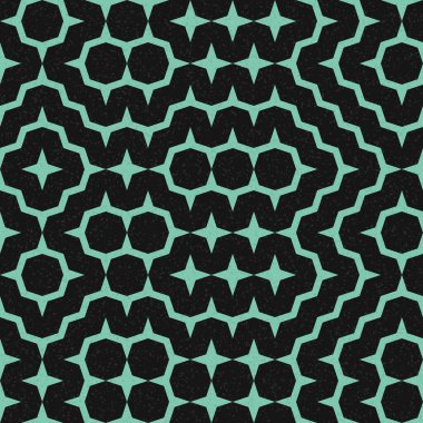 Soyut Geometrik Desen, üretken hesaplama sanatı çizimi 