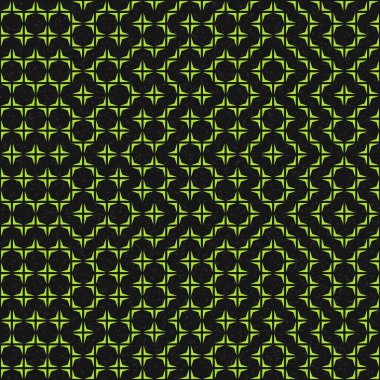 Soyut renk geometrik mozaik desen üretici hesaplama sanatı illüstrasyonu, fayans renk parçalarının taklit edilmesi