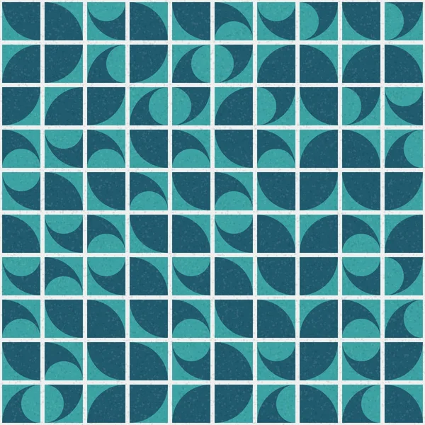 Abstrakt Färg Geometriska Mosaik Mönster Generativ Beräknande Konst Illustration Imitation — Stock vektor