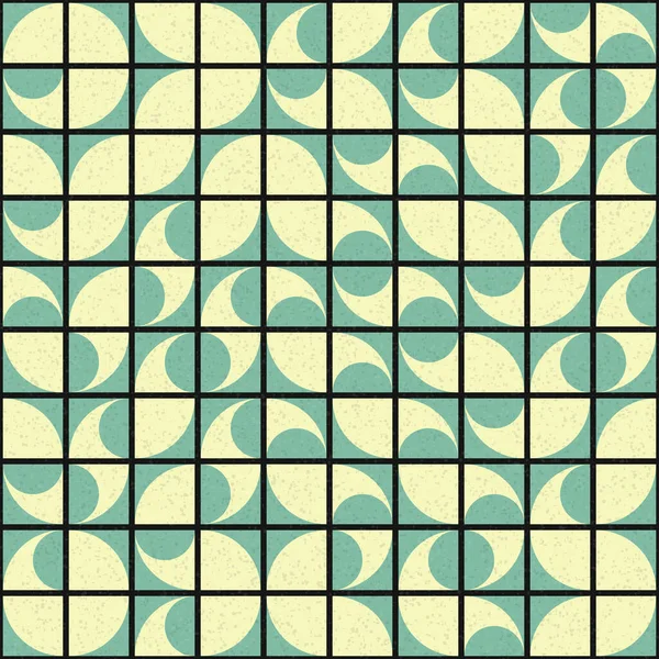 Absztrakt Szín Geometrikus Mozaik Minta Generatív Számítógépes Művészeti Illusztráció Utánzása — Stock Vector
