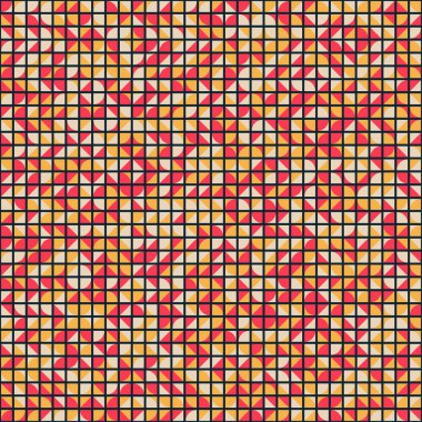 Soyut Geometrik Desen, Dijital Duvar Kağıdı