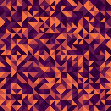 Soyut Geometrik Desen, üretken hesaplama sanatı çizimi 