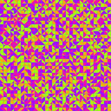 Soyut Geometrik Desen, Dijital Duvar Kağıdı