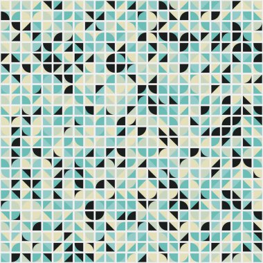 soyut geometrik desen, vektör illüstrasyonu