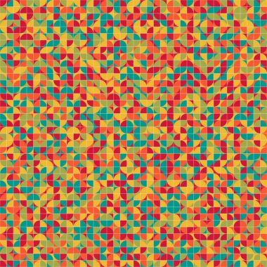 soyut geometrik desen, vektör illüstrasyonu