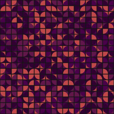 soyut geometrik model vektör çizimi