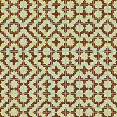 Soyut Geometrik Desen, üretken hesaplama sanatı çizimi 