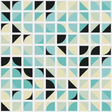 soyut geometrik model vektör çizimi