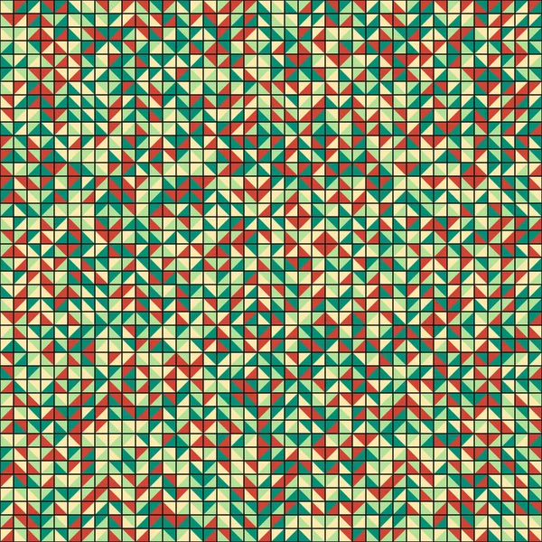 Abstrakte Geometrische Muster Generative Computergestützte Kunstillustration — Stockvektor