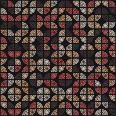 soyut geometrik model vektör çizimi