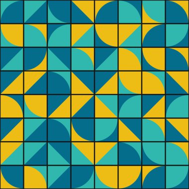 soyut geometrik model vektör çizimi