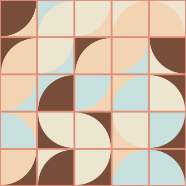 Soyut Geometrik Desen, Dijital Duvar Kağıdı