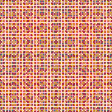 Soyut Geometrik Desen, üretken hesaplama sanatı çizimi 