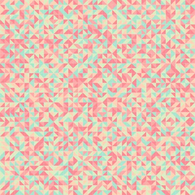 Soyut Geometrik Desen, üretken hesaplama sanatı çizimi 