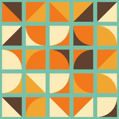 Soyut Geometrik Desen, Dijital Duvar Kağıdı