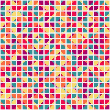 Soyut Geometrik Desen, Dijital Duvar Kağıdı