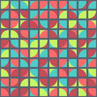 Soyut Geometrik Desen, Dijital Duvar Kağıdı