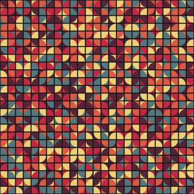 soyut geometrik model vektör çizimi