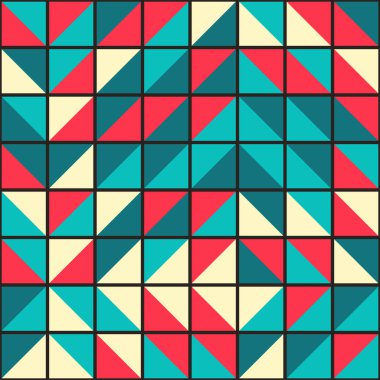 Soyut Geometrik Desen, Dijital Duvar Kağıdı