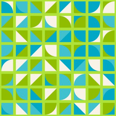 soyut geometrik model vektör çizimi