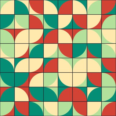 Soyut Geometrik Desen, Dijital Duvar Kağıdı