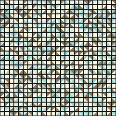 soyut geometrik model vektör çizimi