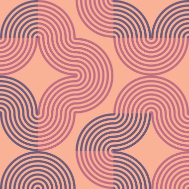 soyut geometrik model vektör çizimi