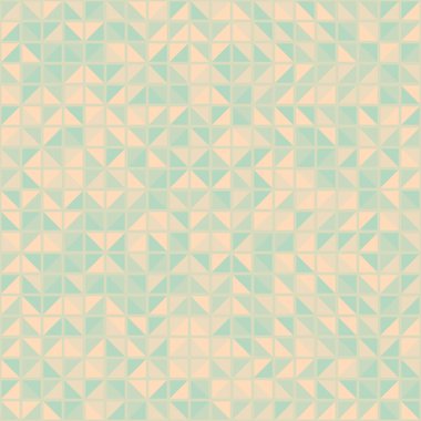 Soyut Geometrik Desen, üretken hesaplama sanatı çizimi 