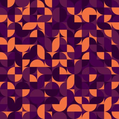 Soyut Geometrik Desen, üretken hesaplama sanatı çizimi 