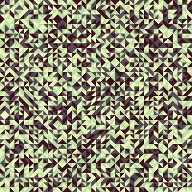 Soyut Geometrik Desen, üretken hesaplama sanatı çizimi 